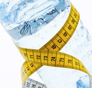 como perder peso con auga